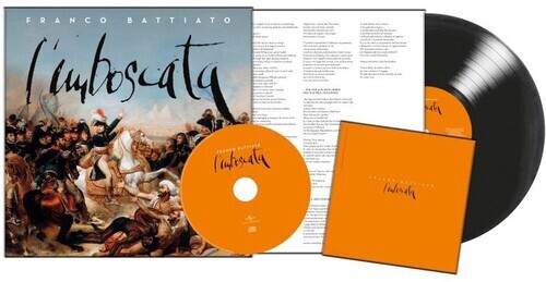 Franco Battiato - L'Imboscata 2021 Reissue, Bonustrack, 25th Anniversary Edition, LP + CD