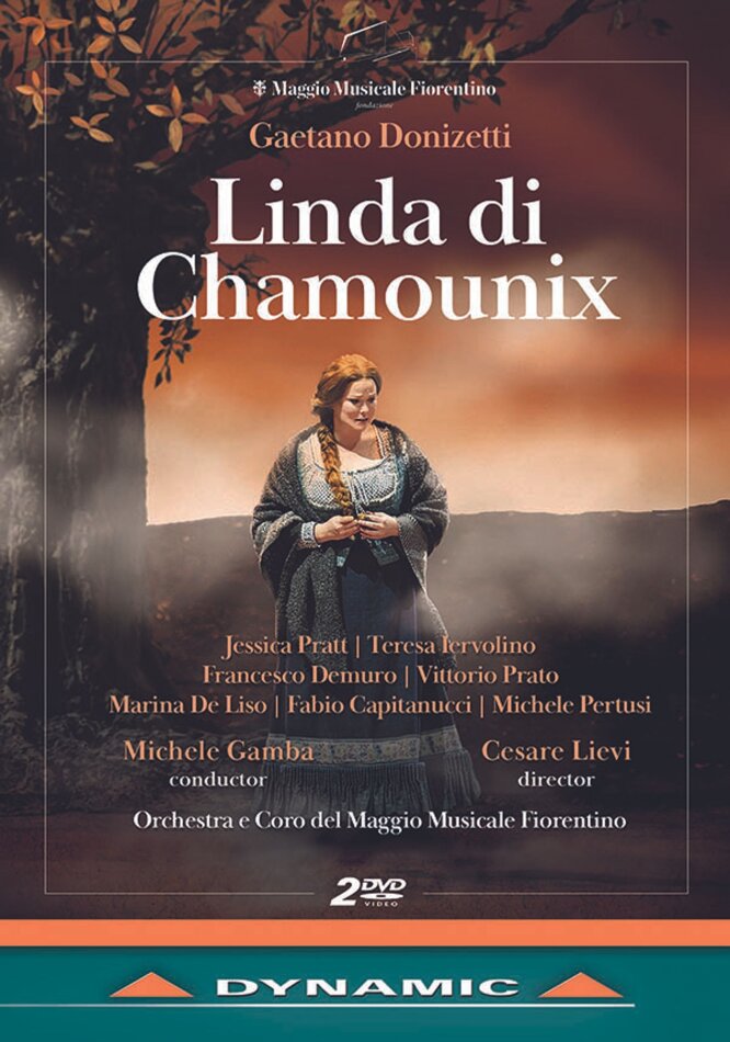Orchestra e Coro del Maggio Musicale Fiorentino, Jessica Pratt & Michele Gamba - Linda di Chamounix 2 DVDs