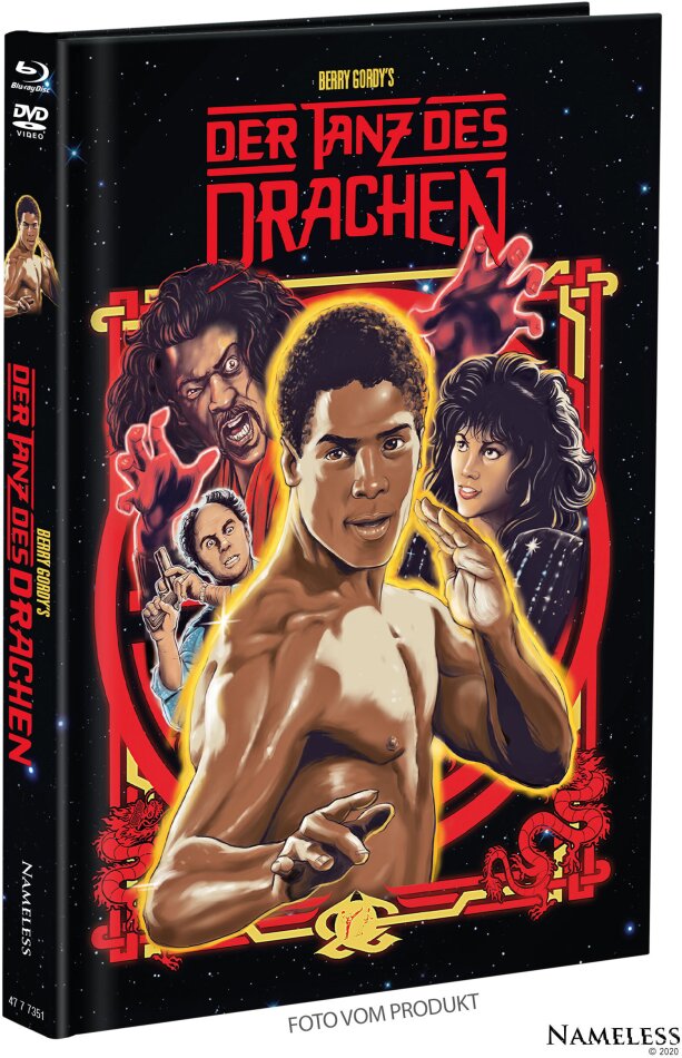 Der Tanz des Drachen (1985) Cover B, Édition Limitée, Mediabook, Blu-ray + DVD + CD