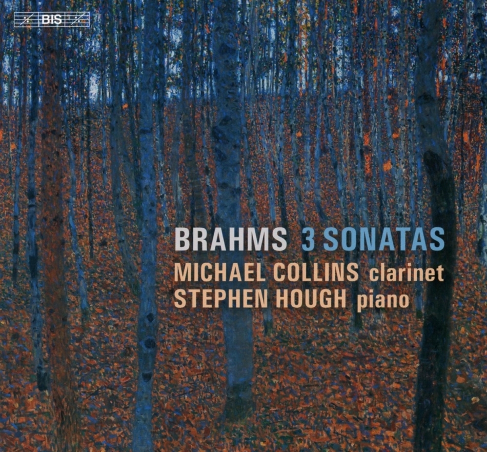Johannes Brahms (1833-1897), Michael Collins & Stephen Hough - Three Sonatas Hybrid SACD