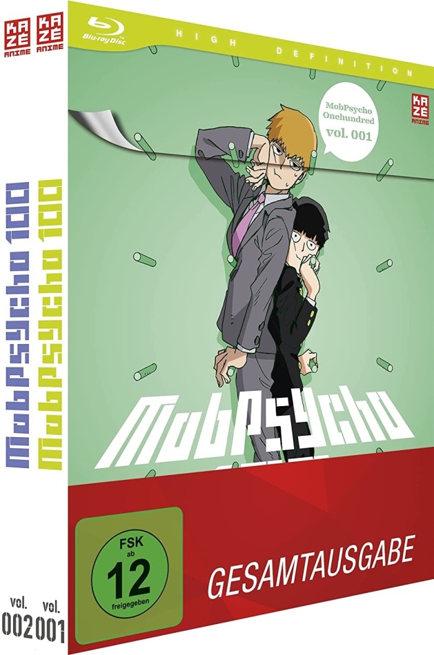 Mob Psycho 100 - Staffel 1 Gesamtausgabe, Bundle, 2 Blu-rays