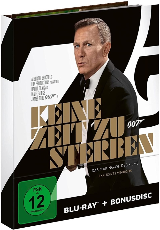 James Bond: Keine Zeit zu sterben (2021) Digibook, Limited Edition, 2 Blu-rays
