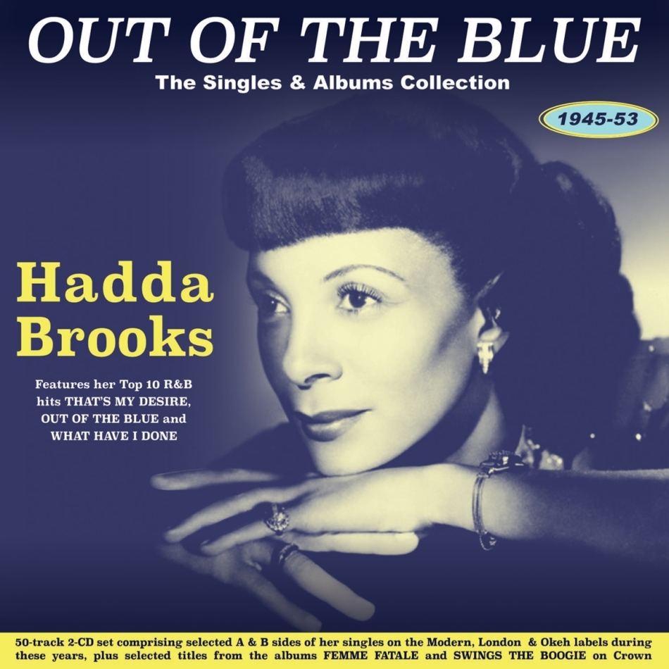 Hadda Brooks - Out Of The Blue: The Singles & Albums Collection 2 CD