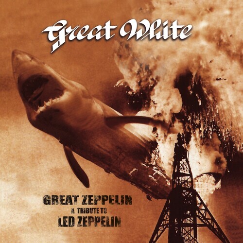 Great White - Great Zeppelin 2021 Reissue, Cleopatra, Gold/White/Black Colored Vinyl, LP