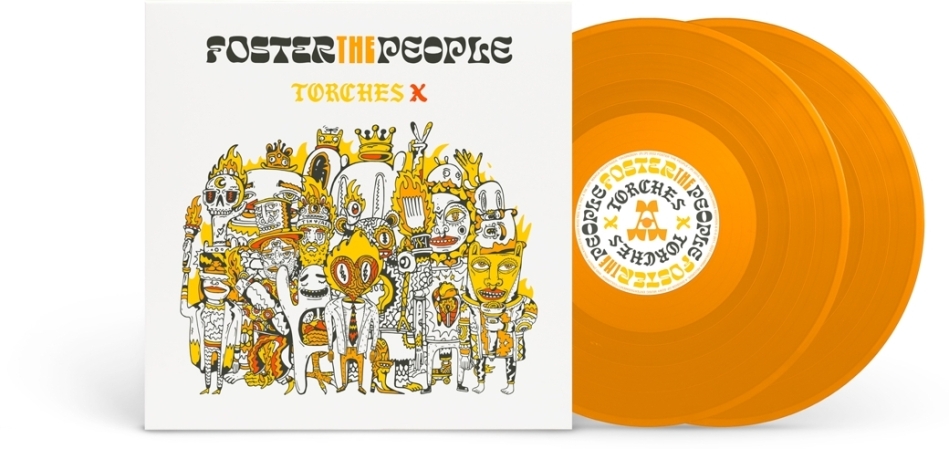 Foster The People - Torches X Gatefold, Deluxe Edition, Orange Vinyl, 2 LPs