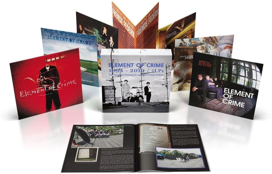 Element Of Crime - Vinyl Box 1994-2010 Fanbox, Limited Edition, 8 LPs