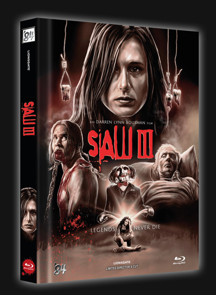 Saw 3 (2006) Cover B, Director's Cut, Edizione Limitata, Mediabook