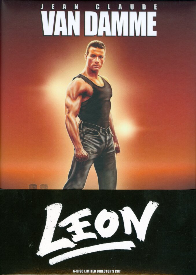 Leon (1990) Cover B, Wattiert, Director's Cut, Limited Edition, Mediabook, Uncut, Blu-ray + 4 DVDs + CD