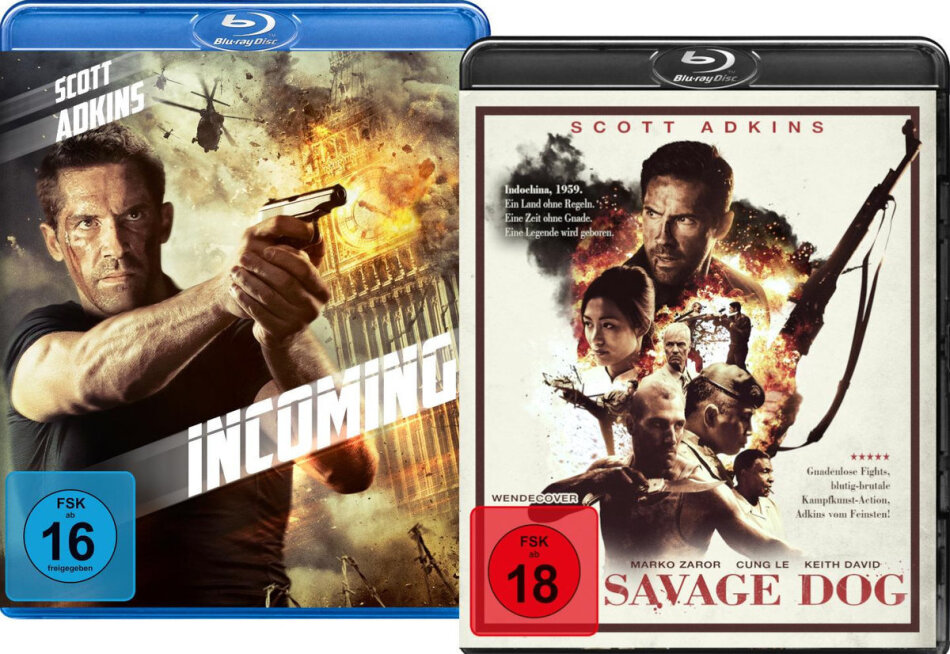 Incoming (2018) / Savage Dog (2017) Bundle, 2 Blu-rays