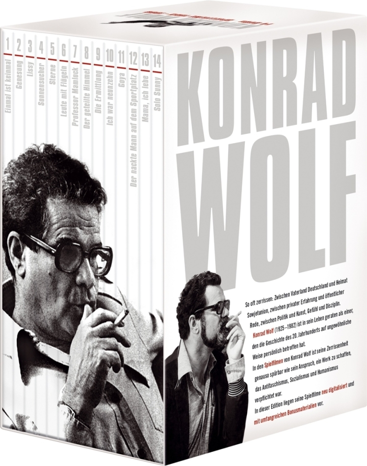Konrad Wolf - Spielfilme 1955-1980 14 DVDs