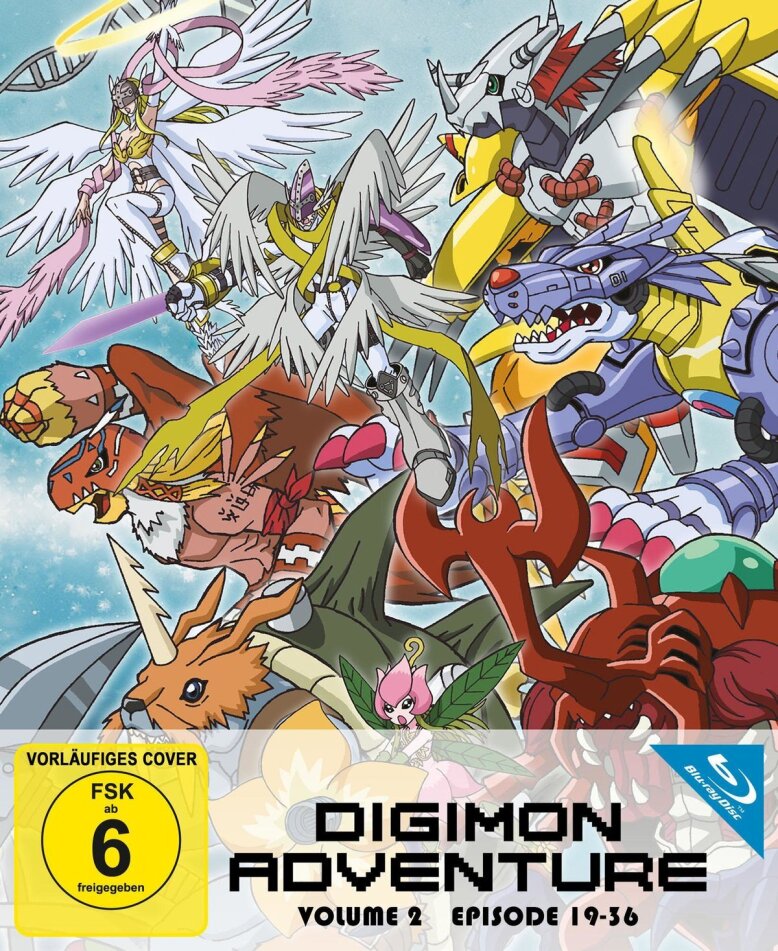 Digimon Adventure - Staffel 1.2 - Episode 19-36 2 Blu-rays