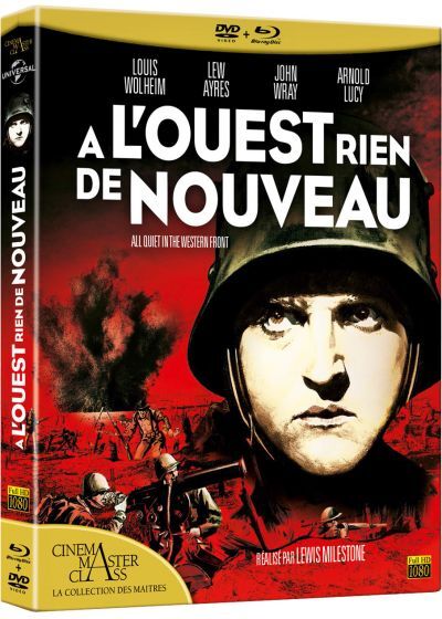 À l'ouest rien de nouveau (1930) Cinema Master Class, Blu-ray + DVD
