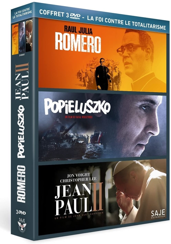 La Foi contre Le Totalitarisme - Romero / Popieluszko / Jean-Paul II 3 DVD