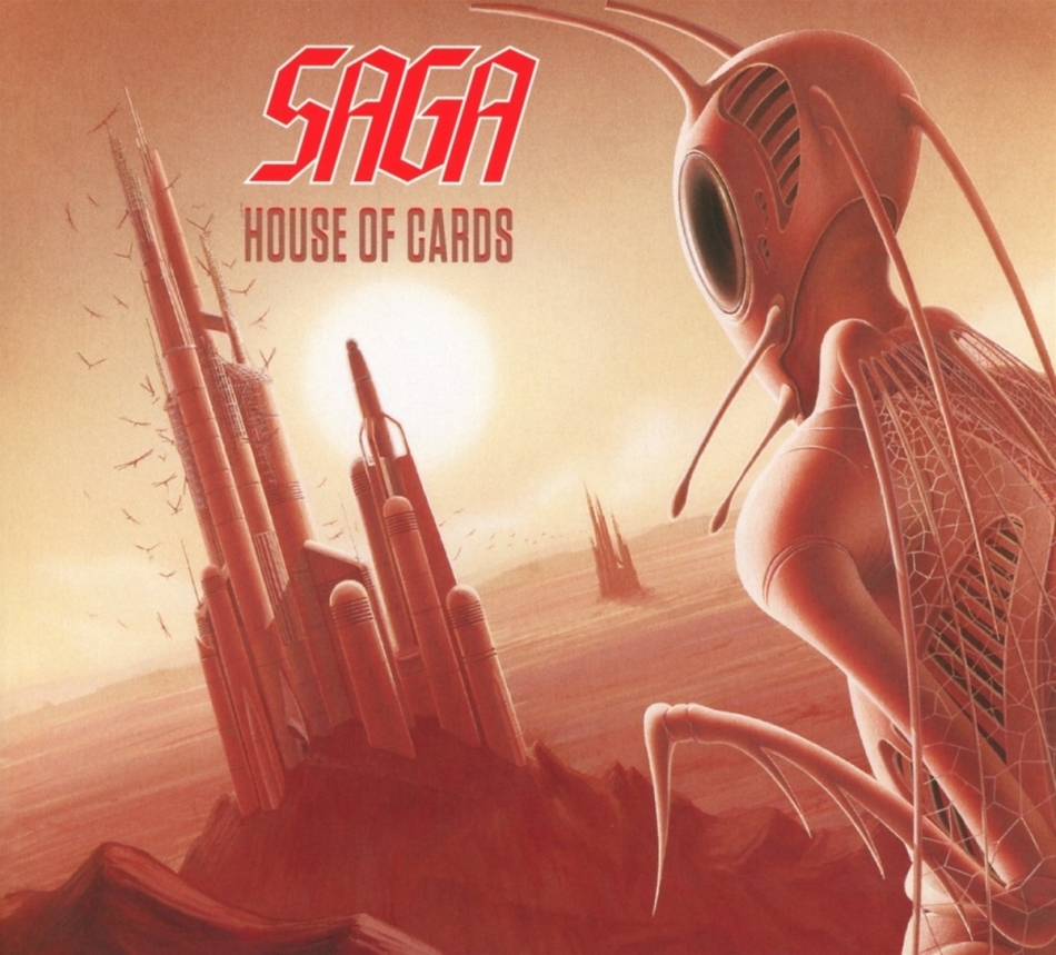 Saga - House Of Cards 2021 Reissue, Earmusic Classics, Digipack