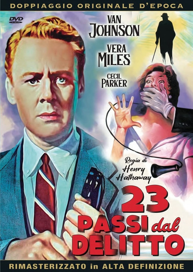 23 passi dal delitto (1956) Doppiaggio Originale D'epoca, HD-Remastered, Riedizione