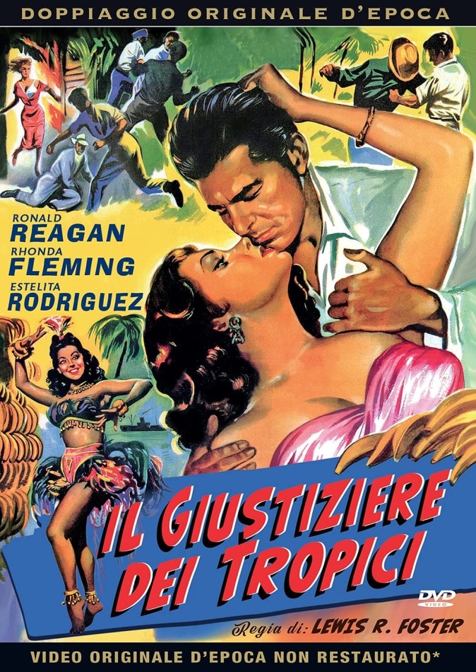 Il giustiziere dei tropici (1953) Rare Movies Collection, Doppiaggio Originale D'epoca