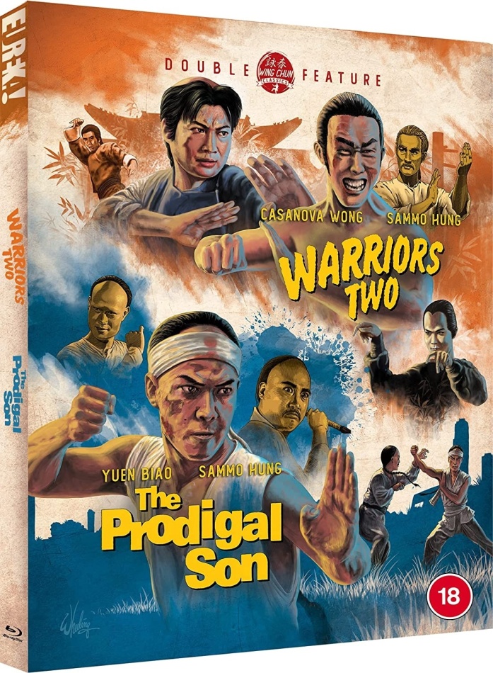 Warriors Two / The Prodigal Son - Two Films By Sammo Hung Eureka!, Limited Edition, 2 Blu-rays