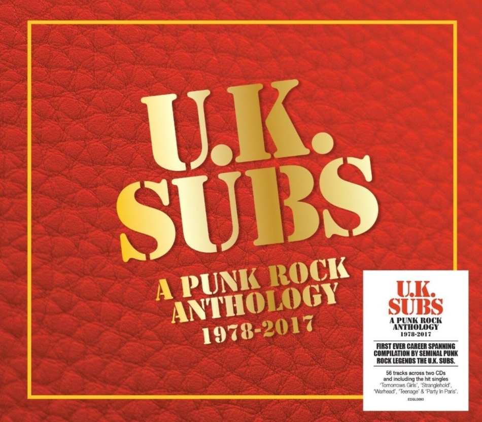 U.K. Subs - A Punk Rock Anthology 1978-2017 Digipack, 2 CDs