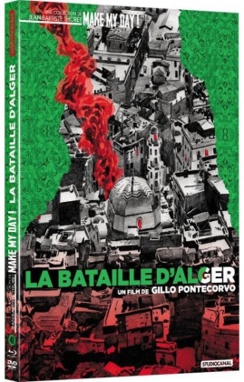 La bataille d'Alger (1965) (Make My Day! Collection, n/b, Blu-ray + DVD)
