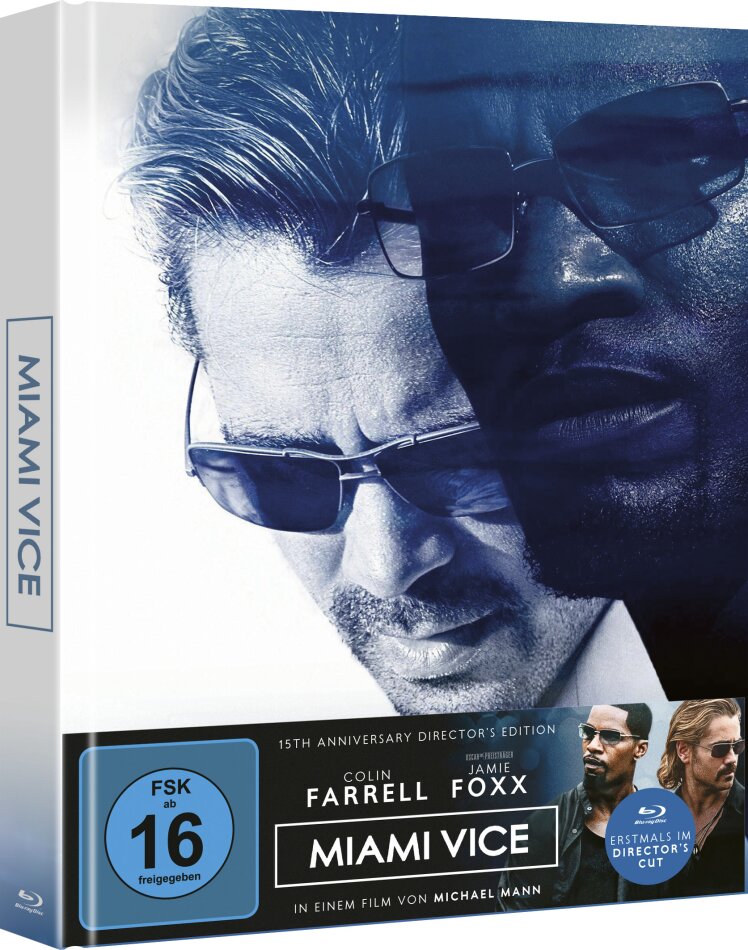 Miami Vice (2006) Director's Edition, Edizione 15° Anniversario, Director's Cut, Versione Cinema, Edizione Limitata, Mediabook, 2 Blu-ray