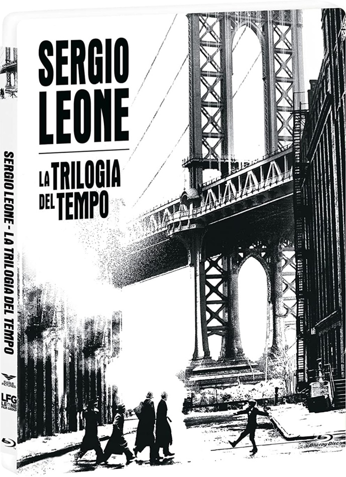 Sergio Leone - La trilogia del tempo Box, Steelbook, 3 Blu-rays