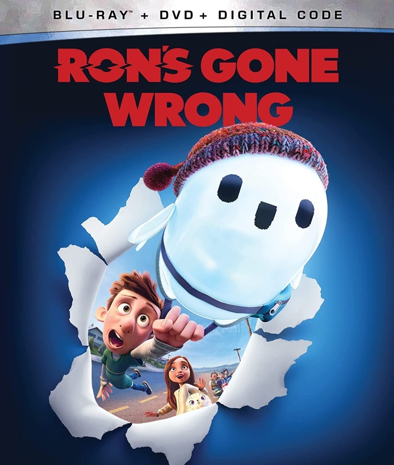 Ron's Gone Wrong (2021) Blu-ray + DVD