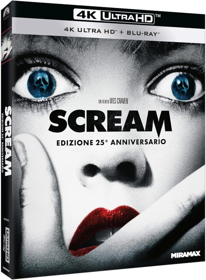 Scream (1996) 25th Anniversary Edition, 4K Ultra HD + Blu-ray