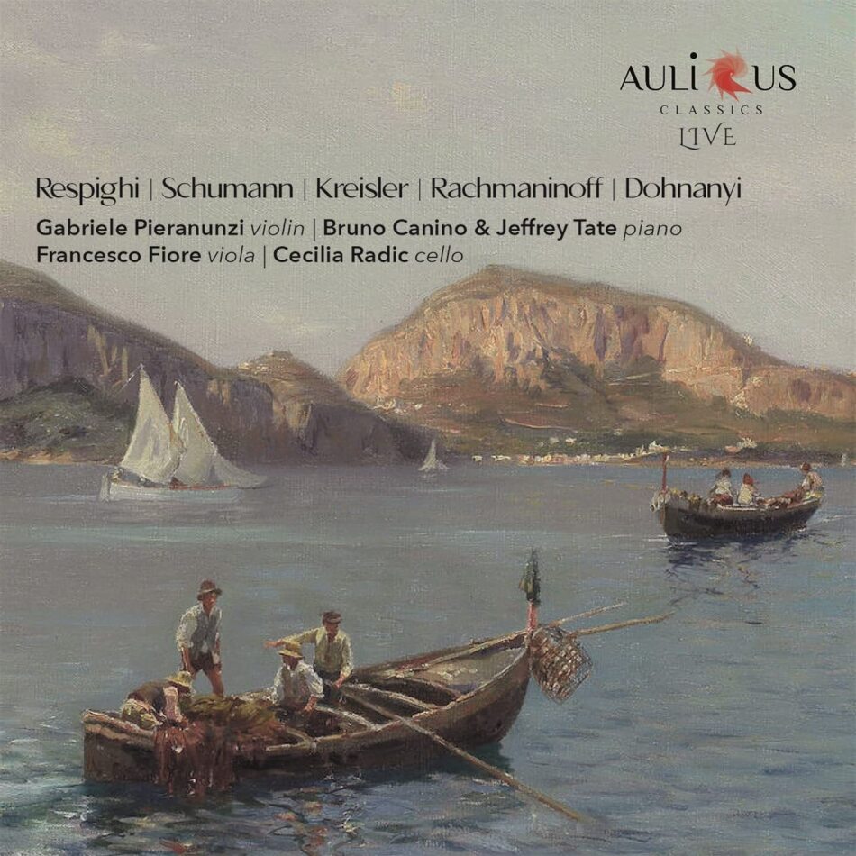 Gabriele Pieranunzi, Ottorino Respighi (1879-1936), Robert Schumann (1810-1856), Fritz Kreisler (1875-1962), … - Respighi/Schumann/Kreisler/Rachmaninov/Von Dohnanyi