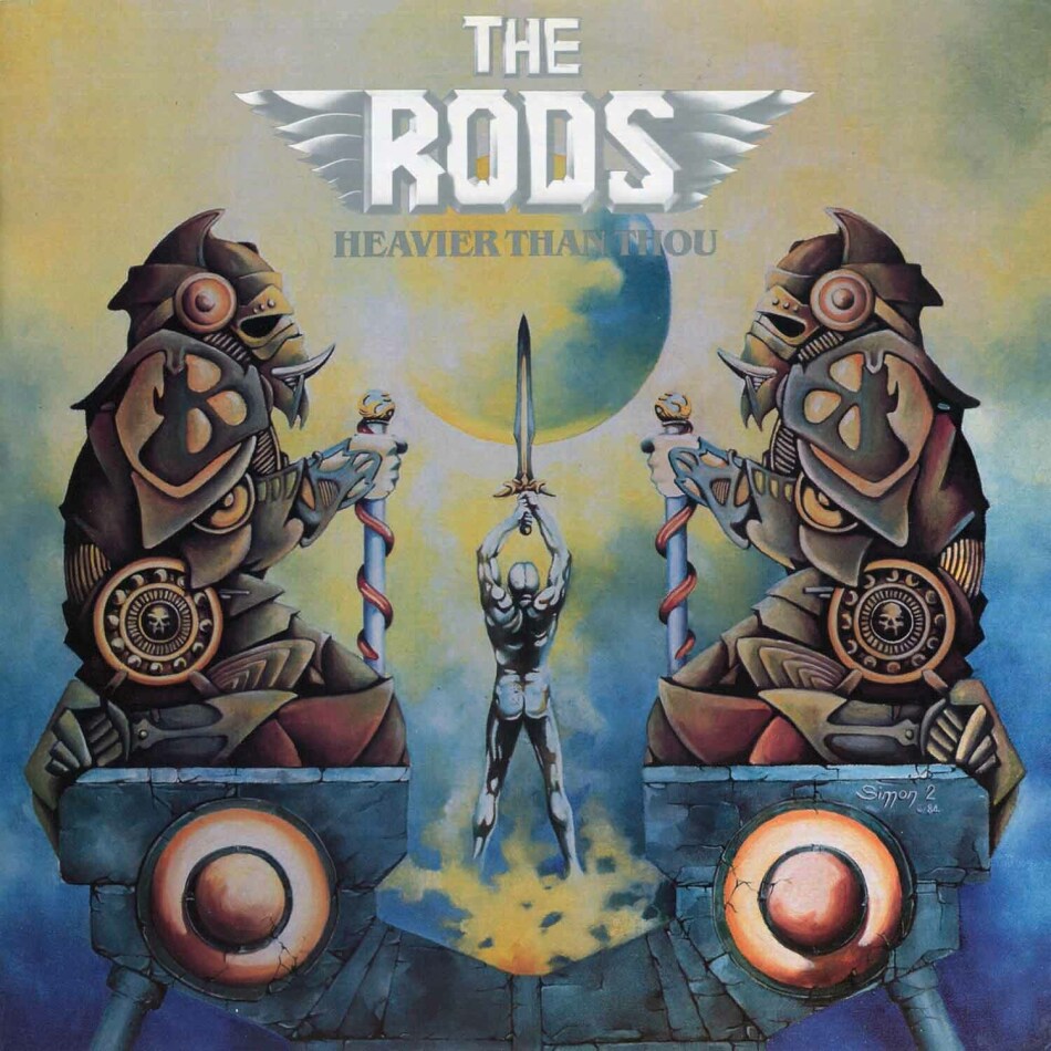 The Rods - Heavier Than Thou 2021 Reissue, Black Vinyl, High Roller Records, LP