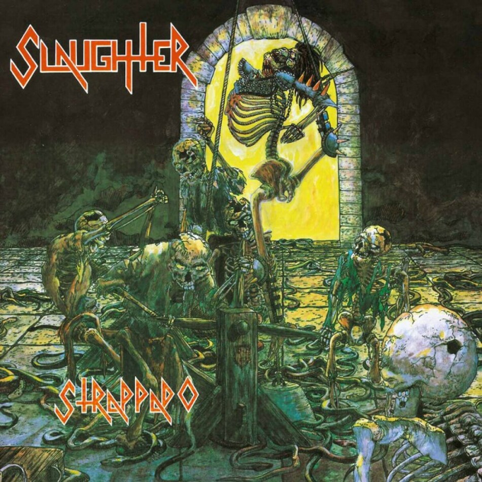Slaughter (Canada) - Strappado 2021 Reissue, High Roller Records, Splatter Vinyl, LP