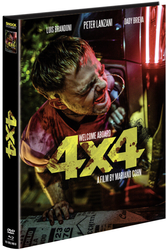 4x4 - Welcome Aboard (2019) Cover B, Limited Edition, Mediabook, Blu-ray + DVD