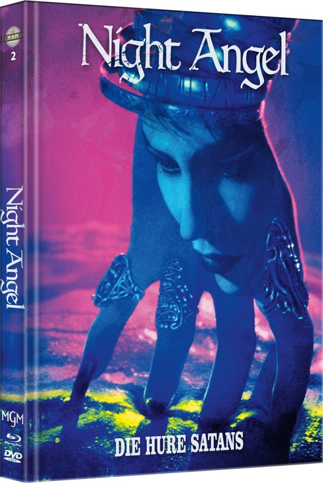 Night Angel (1990) Cover B, Limited Edition, Mediabook, Blu-ray + DVD