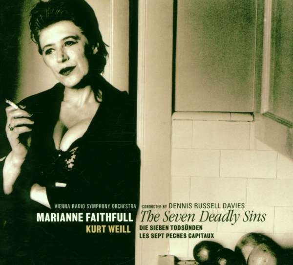 Marianne Faithfull, Kurt Weill (1900-1950) & ORF Wiener Radiosinfonieorchester - The Seven Deadly Sins 2021 Reissue, 2 LP