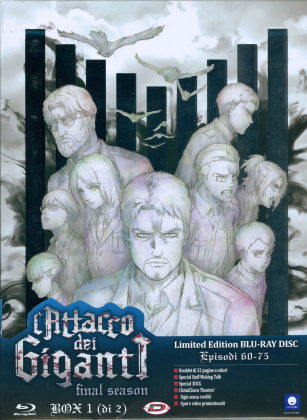 L'Attacco dei Giganti - Final Season - Box 1 (Custodia, Digipack, Edizione Limitata, 3 Blu-ray)