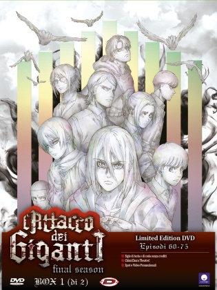 L'Attacco dei Giganti - Final Season - Box 1 (Custodia, Digipack, Edizione Limitata, 3 DVD)