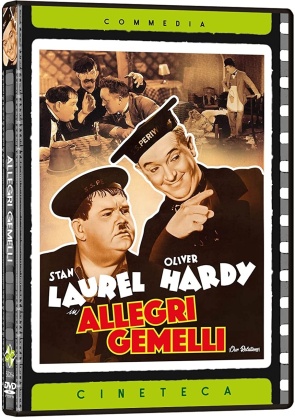 Stanlio & Ollio - Allegri Gemelli (1936) (Cineteca Commedia, s/w)