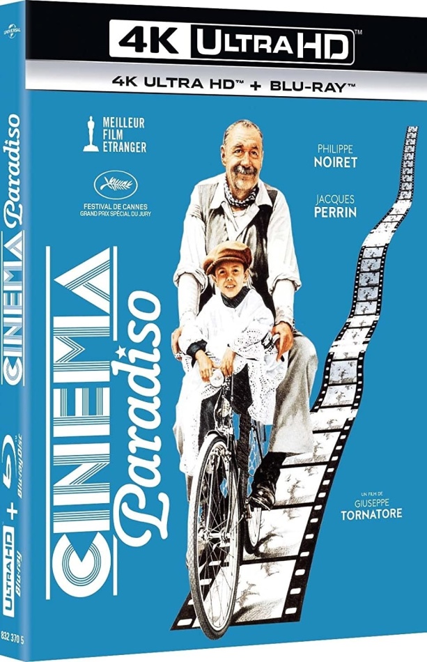 Cinema Paradiso (1988) Version Cinéma, Version Longue, 4K Ultra HD + Blu-ray