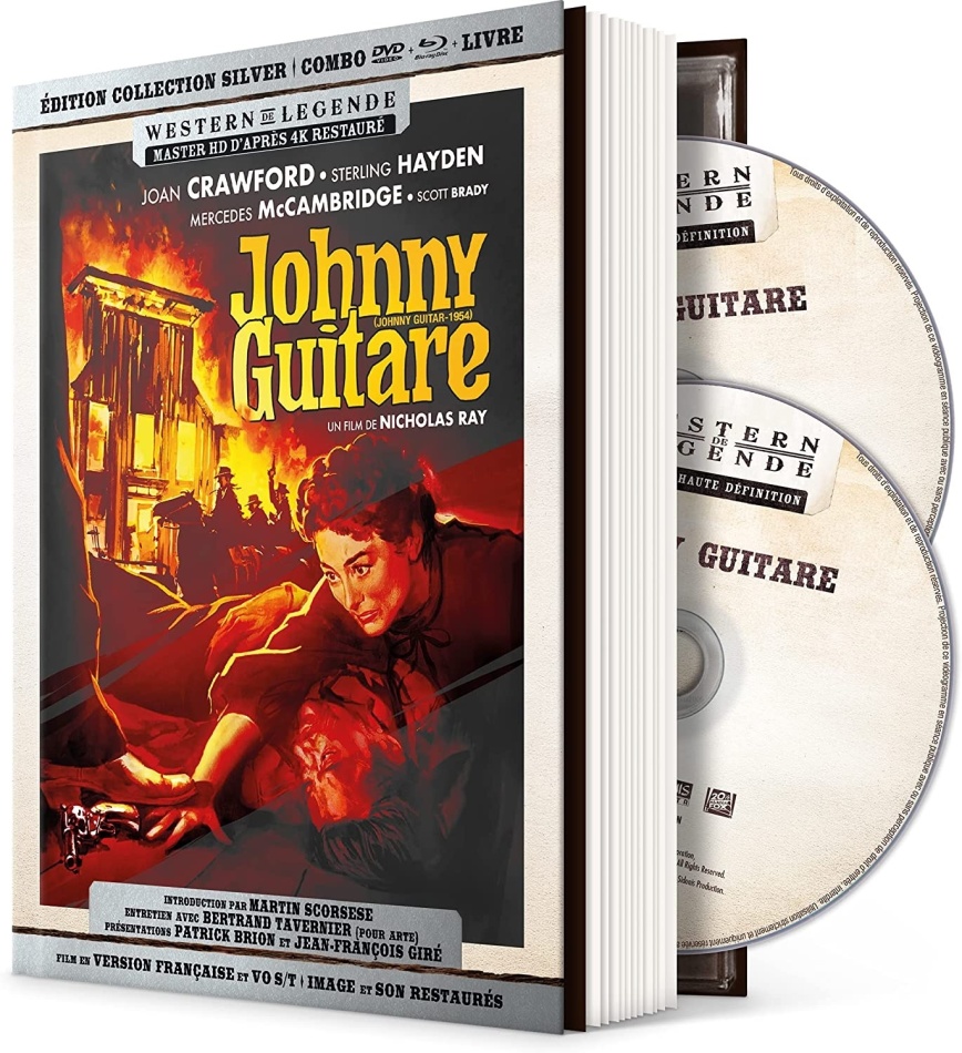 Johnny Guitare (1954) Silver Collection, Western de Légende, Digibook, Édition Limitée, Blu-ray + DVD + Livre