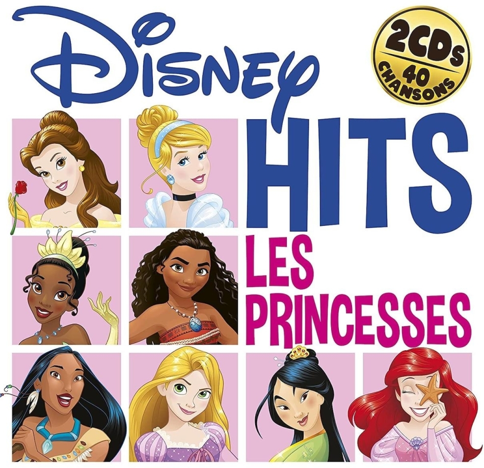 Disney Hits - Les Princesses 2 CDs