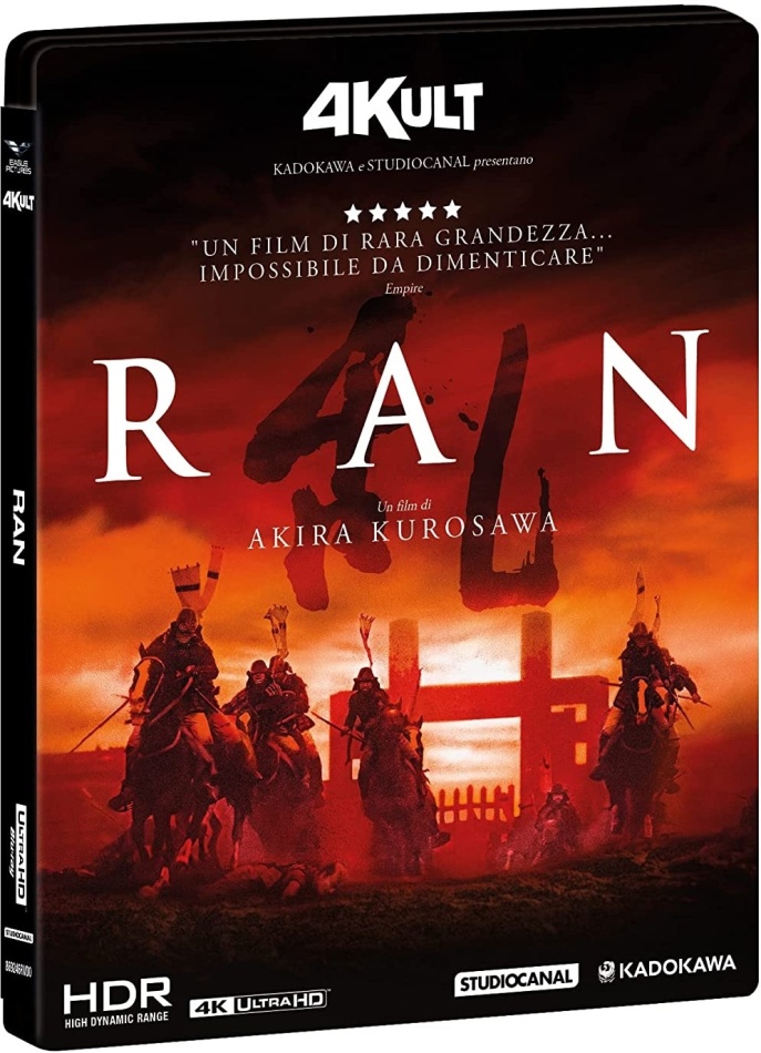 Ran (1985) 4Kult, 4K Ultra HD + Blu-ray