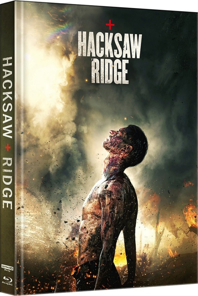 Hacksaw Ridge (2016) Cover C, Limited Edition, Mediabook, 4K Ultra HD + Blu-ray