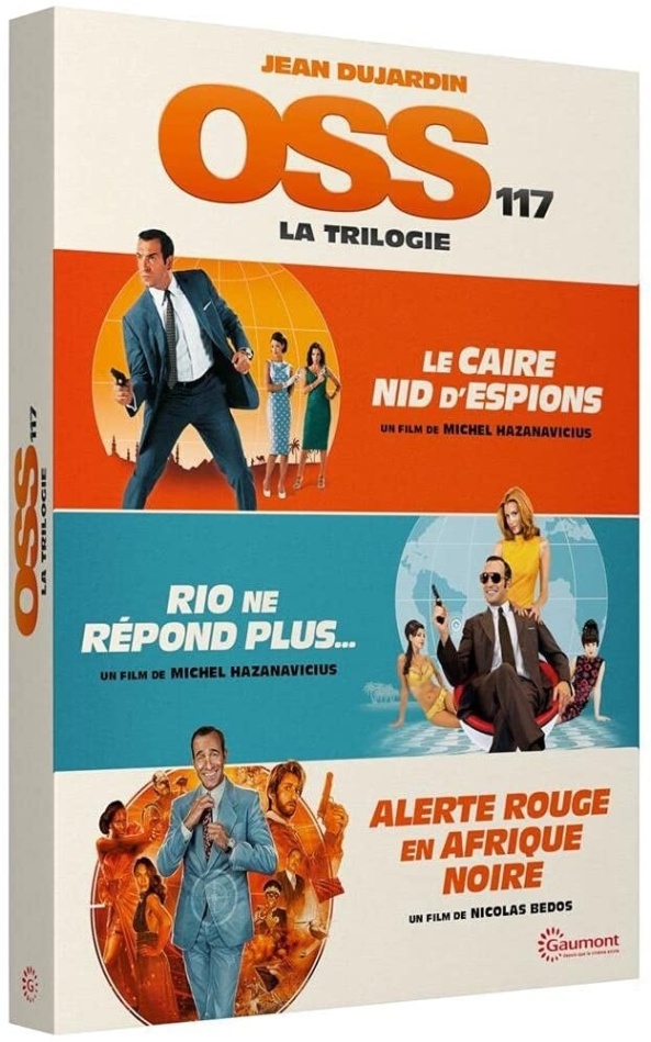 OSS 117 - La Trilogie 3 DVD