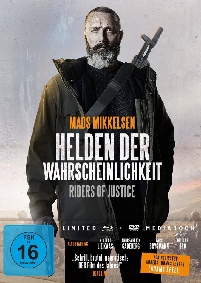 Helden der Wahrscheinlichkeit - Riders of Justice (2020) Limited Edition, Mediabook, Blu-ray + DVD