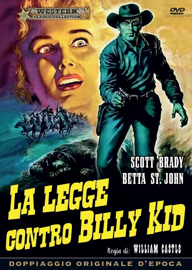 La legge contro Billy Kid (1954) Western Classic Collection, Doppiaggio Originale D'epoca