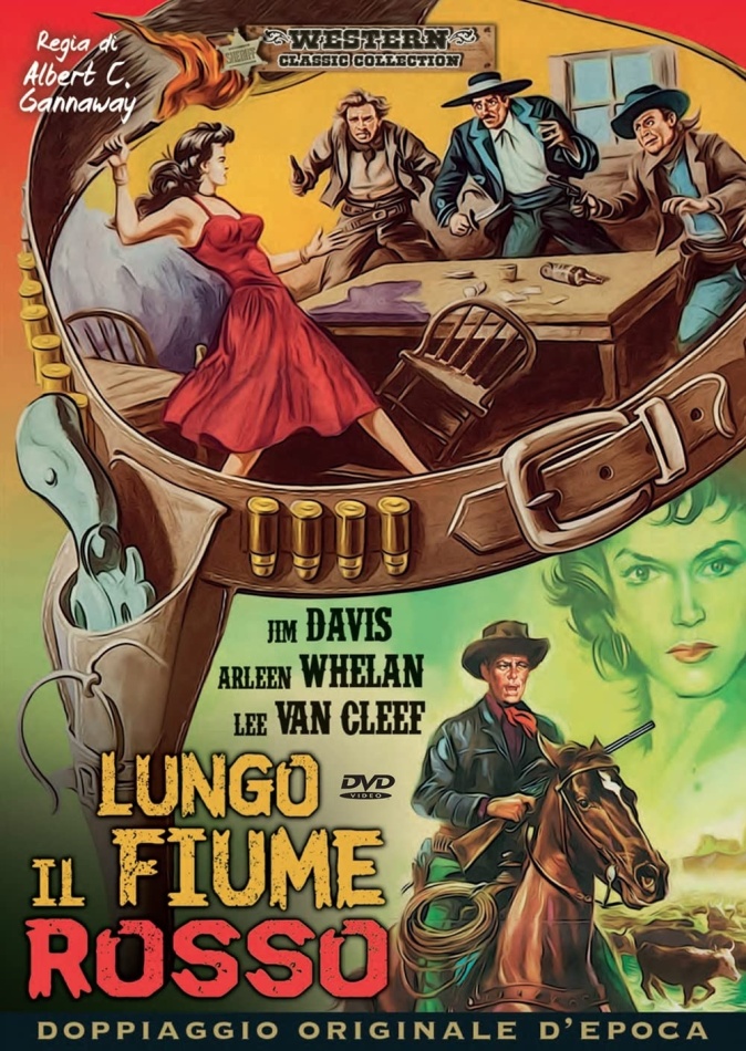 Lungo il fiume rosso (1957) Western Classic Collection, Doppiaggio Originale D'epoca, b/w