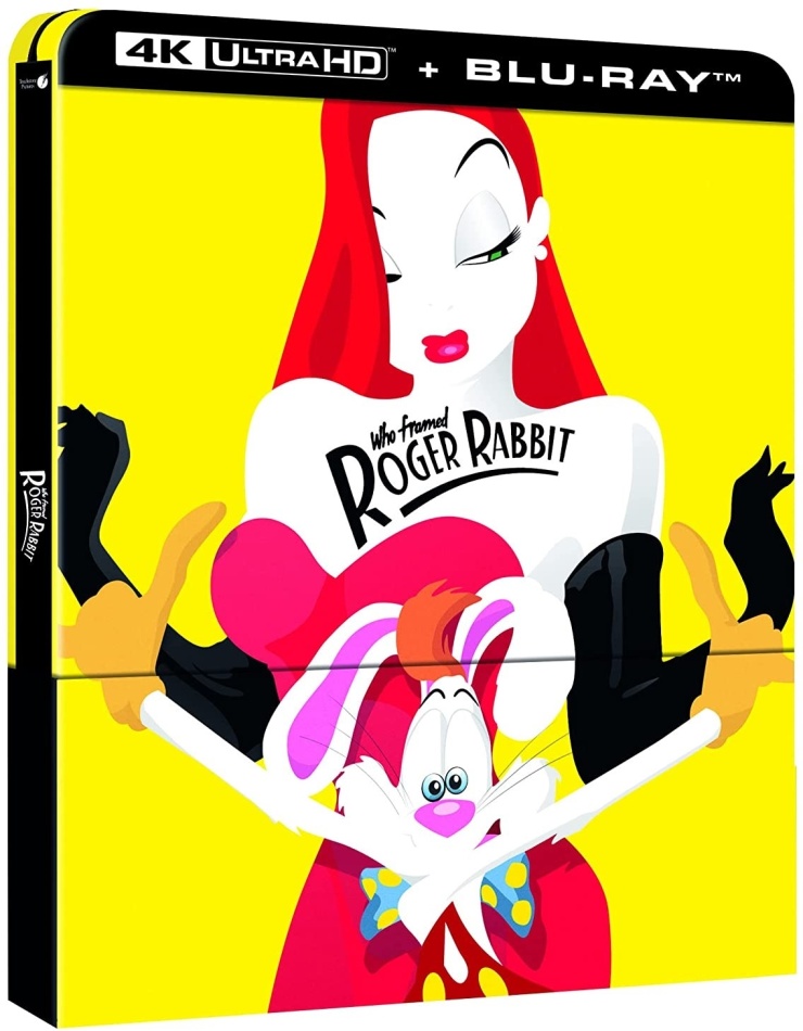 Who Framed Roger Rabbit ? (1988) Steelbook, 4K Ultra HD + Blu-ray