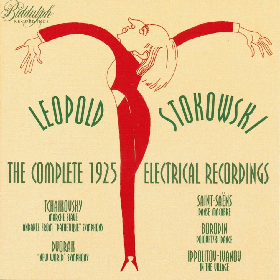 Leopold Stokowski - 1925 Electrical Recordings Biddulph Recordings