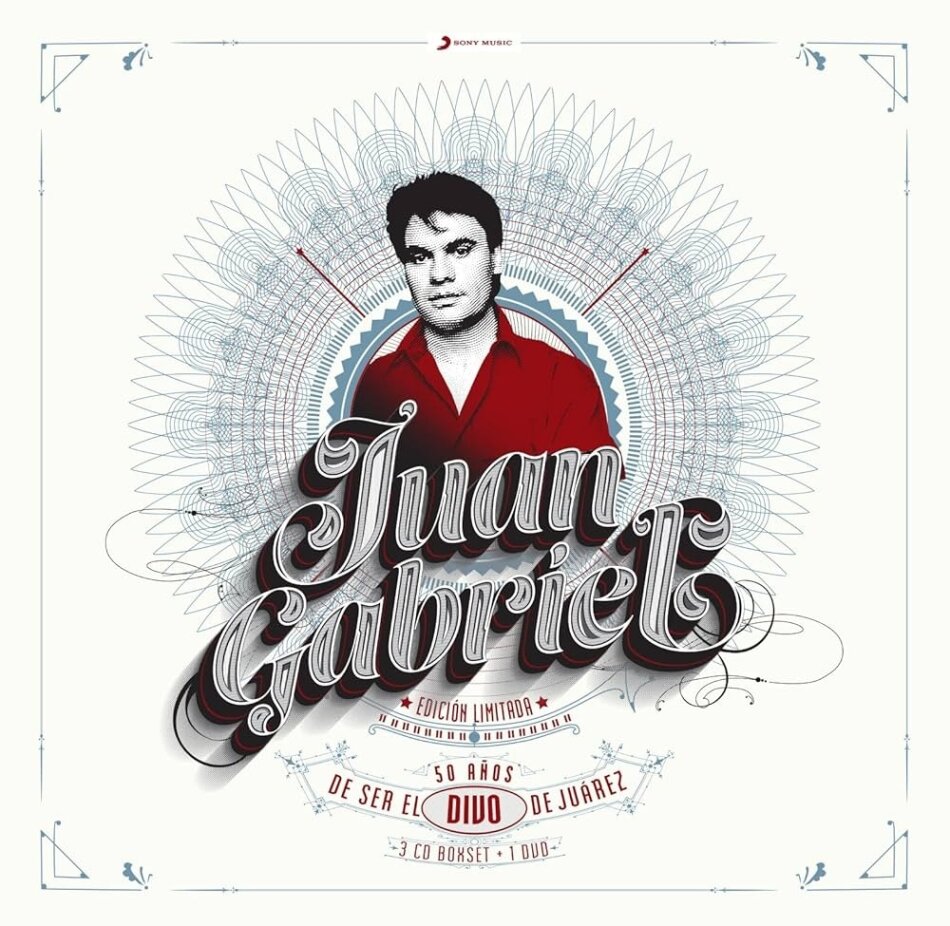 Juan Gabriel - 50 Anos De Ser El Divo De Juarez Coffret, Édition Deluxe, 3 CD + DVD