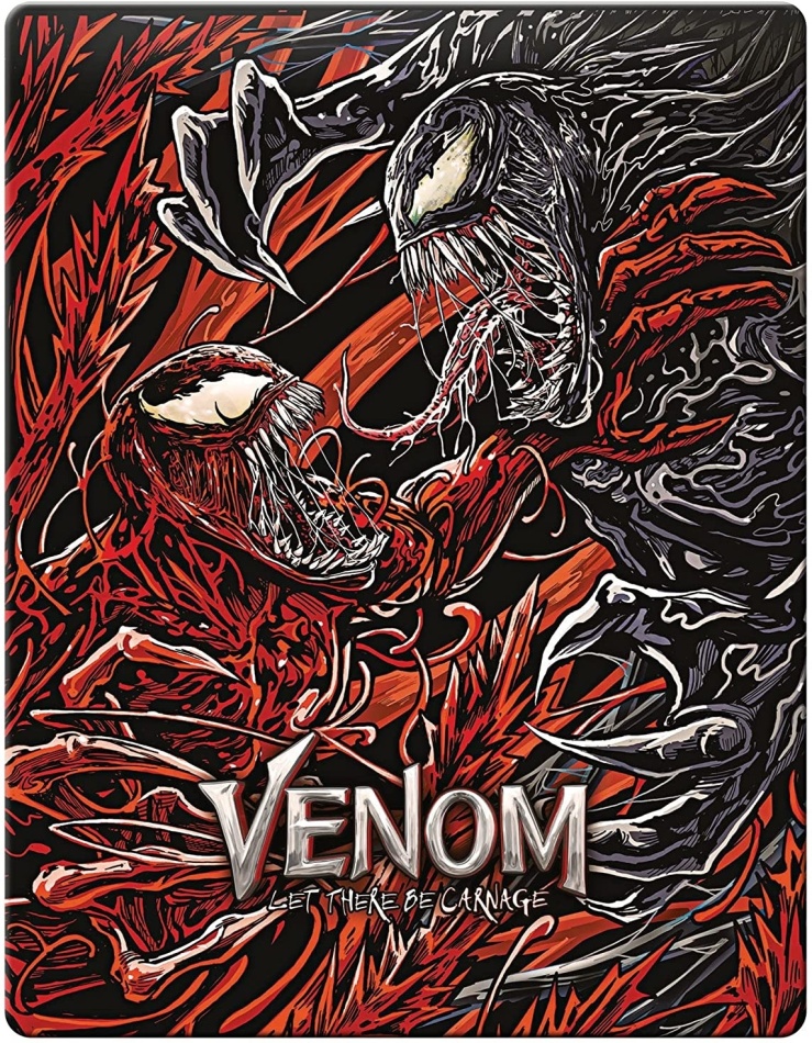 Venom 2 - La furia di Carnage (2021) Steelbook, Blu-ray + DVD
