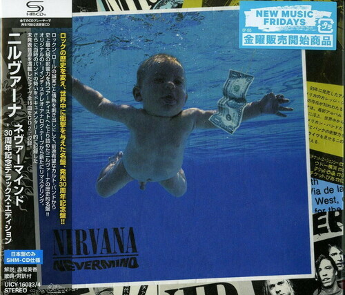 Nirvana - Nevermind 2021 Reissue, Japan Edition, 30th Anniversary Edition, 2 CDs